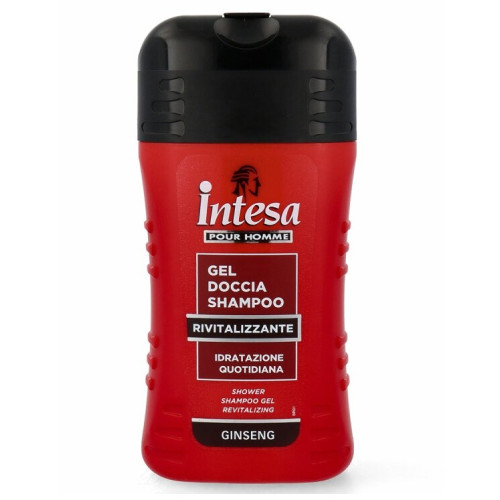 Чоловічий гель для душу+шампунь Intesa Pour Homme Женьшень 250 мл Чоловічий гель для душу+шампунь Intesa Pour Homme Женьшень 250 мл